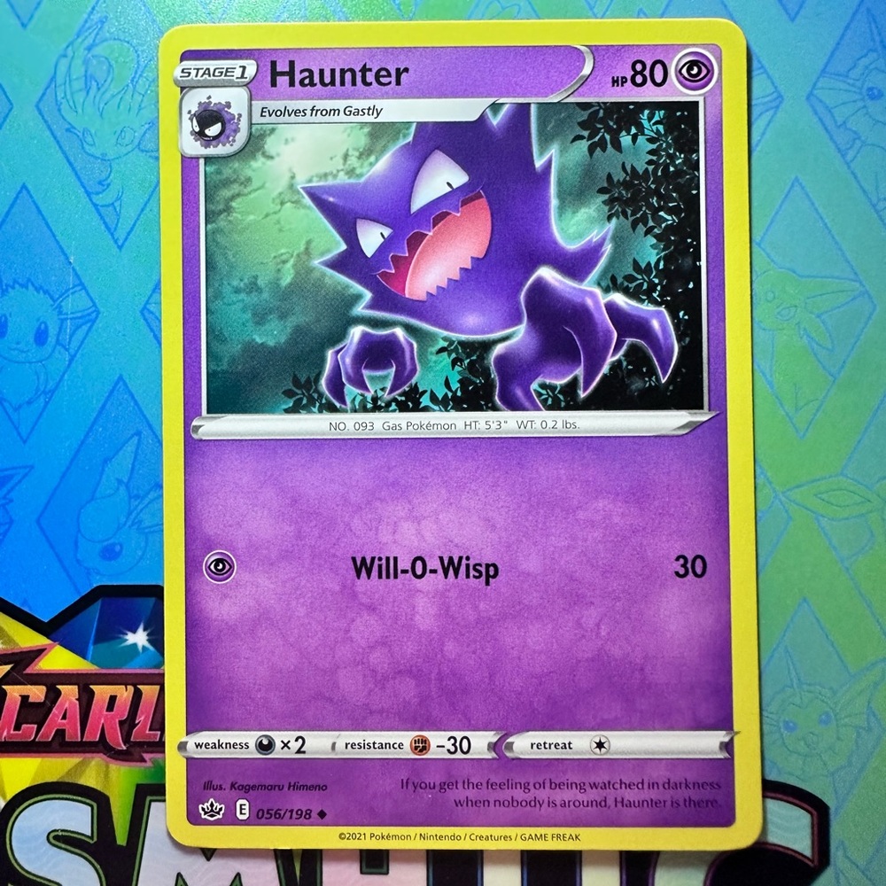 haunter (056/198) - uncommon — pokémon: chilling reign